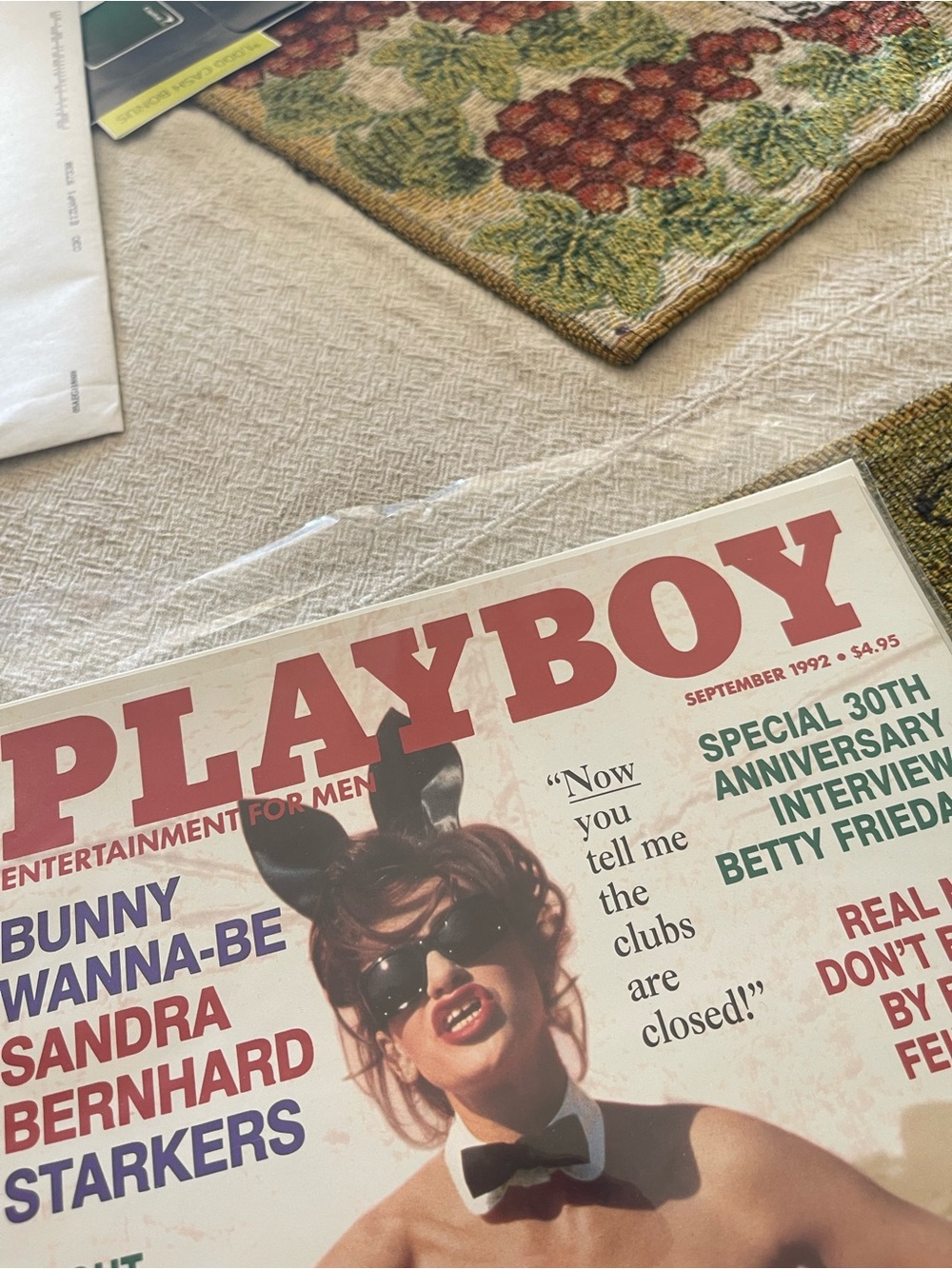 Vintage September 1992 Playboy